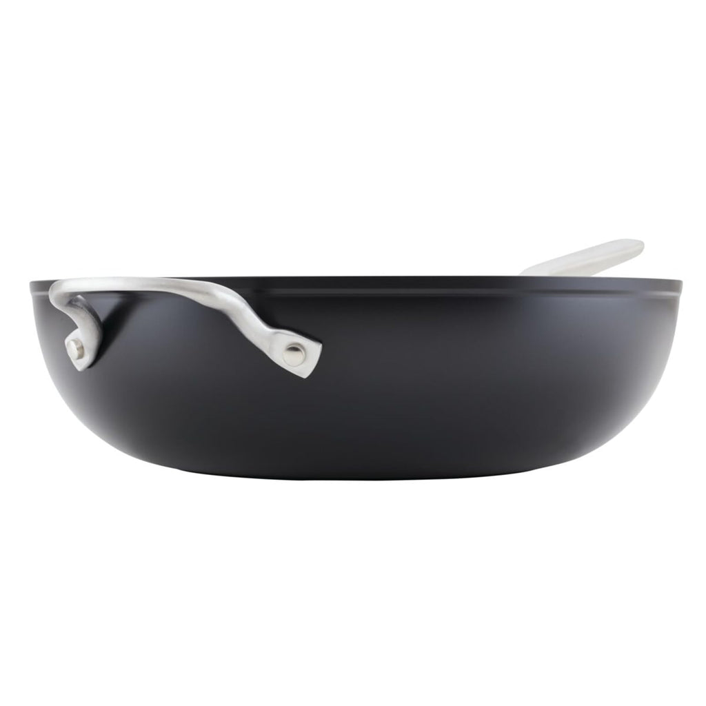 KitchenAid Hard-Anodized Induction Nonstick Cookware Pots and Pans Set, 10-Piece, Matte Black