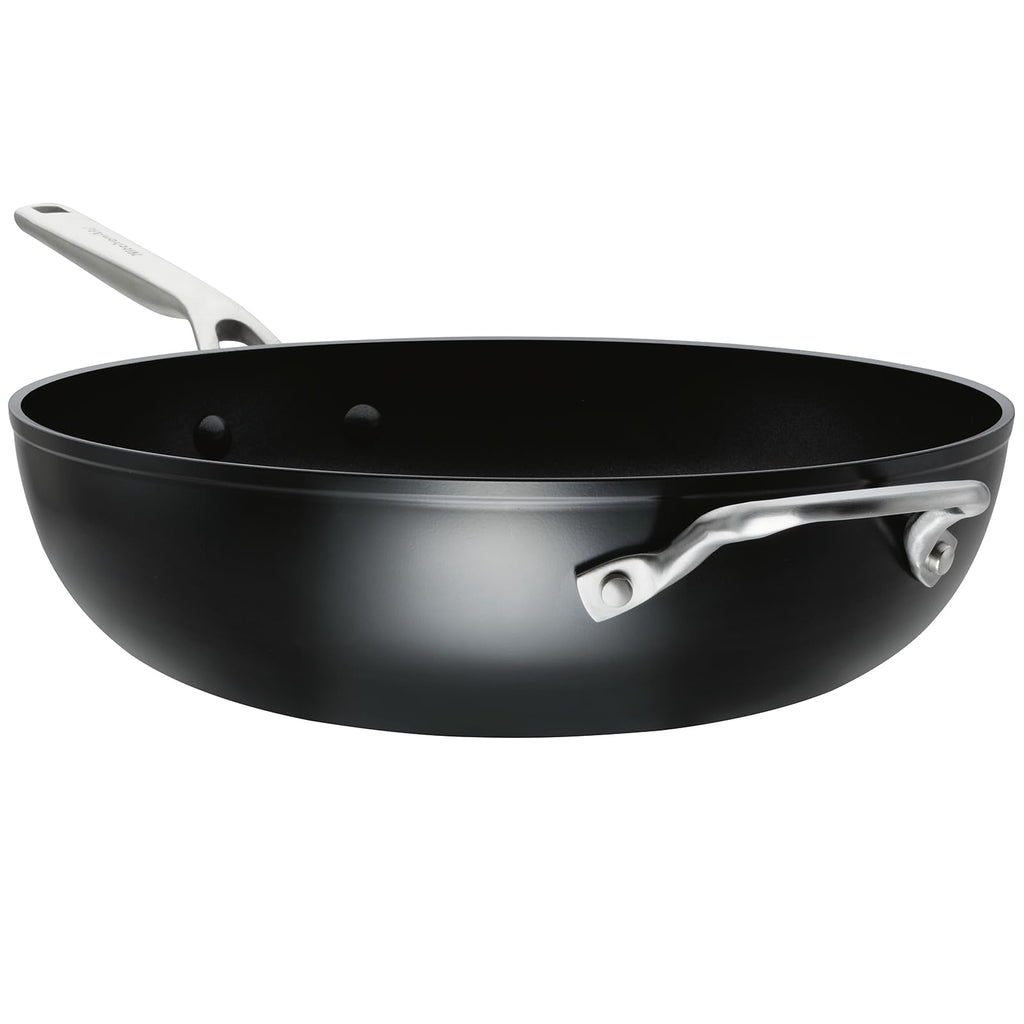 KitchenAid Hard-Anodized Induction Nonstick Cookware Pots and Pans Set, 10-Piece, Matte Black