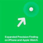 Apple AirTag (2nd Generation) - 4 Pack: Tracker for Keychain, Wallet, and More; Locator with Sound; Simple One-Tap Setup with iPhone or iPad; Key Finder with up to 1.5X Precision Finding Range*