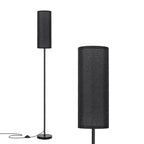 FRIDEKO HOME 2 Pack Floor Lamps for Living Room, Dimmable Colors Temperature & Brightness, Modern Floor Lamp with Remote, Tall Standing Lamps for Living Room Bedroom Office, Beige Shade 9W Smart Bulb