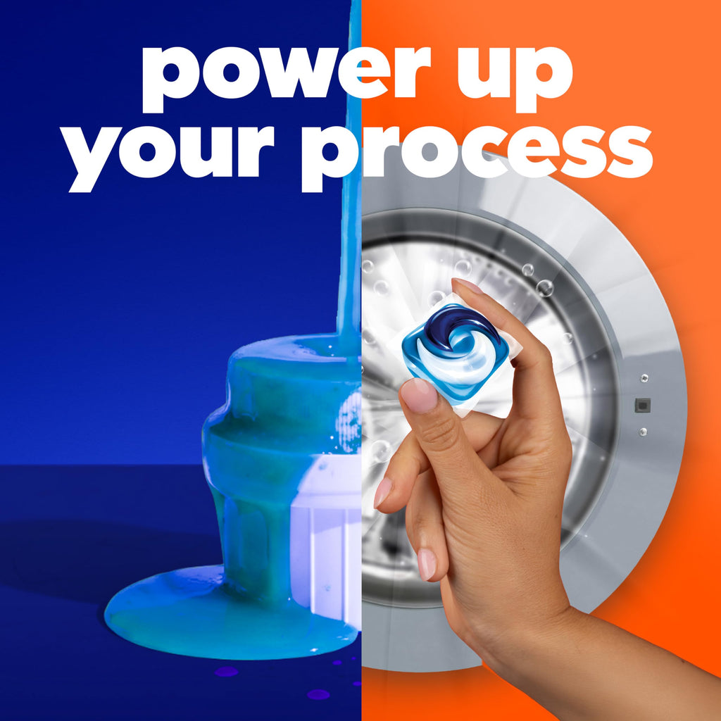 Tide 4-in-1 Ultra Oxi PODS Laundry Detergent Pacs, 85 Count, HE Compatible, Built in Pre-treater for Stains