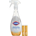 Clorox Disinfecting All-Purpose Cleaner 32 Oz and Bathroom Cleaner, Household Essentials, 30 Oz, Pack of 3