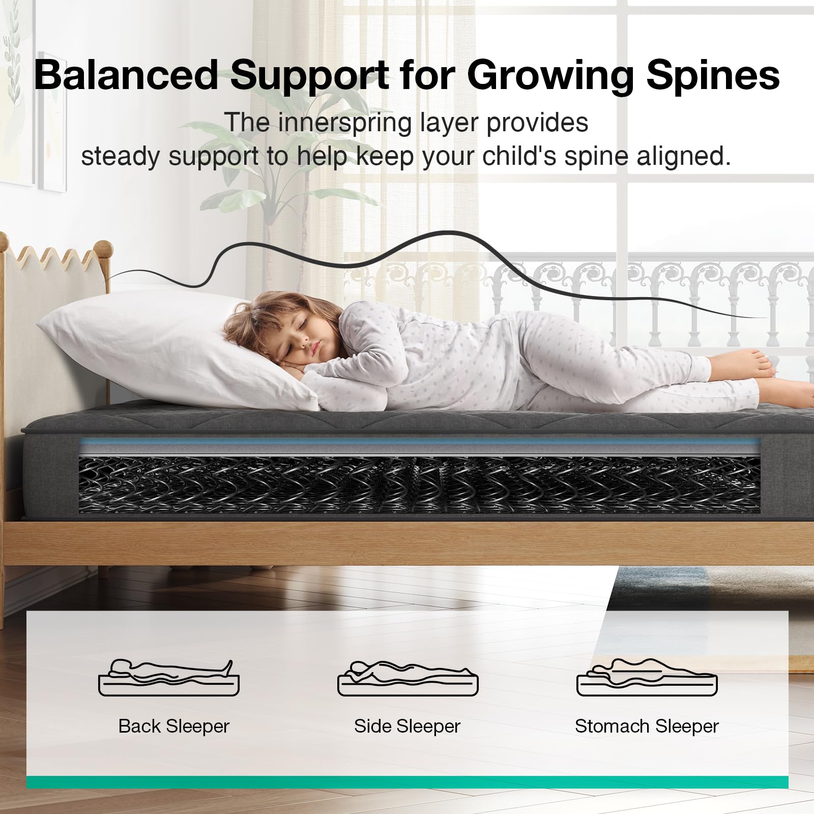 Novilla 14 Inch Queen Size Mattress,Hybrid Queen Mattress with Gel Memory Foam, Cool-to-Touch Nylon Blend & Pocketed Coils for Adaptive Body Support & Motion Isolation CertiPUR-US Certified