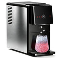 Antarctic Star Nugget Ice Maker Countertop, 33 Lbs/24H, Automatic Ice Dispenser, Self-Cleaning Portable Ice Machine, 1.8L Water Tank, Touch Screen & Auto Ice Drop, for Home/Office/Kitchen