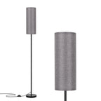 FRIDEKO HOME 2 Pack Floor Lamps for Living Room, Dimmable Colors Temperature & Brightness, Modern Floor Lamp with Remote, Tall Standing Lamps for Living Room Bedroom Office, Beige Shade 9W Smart Bulb