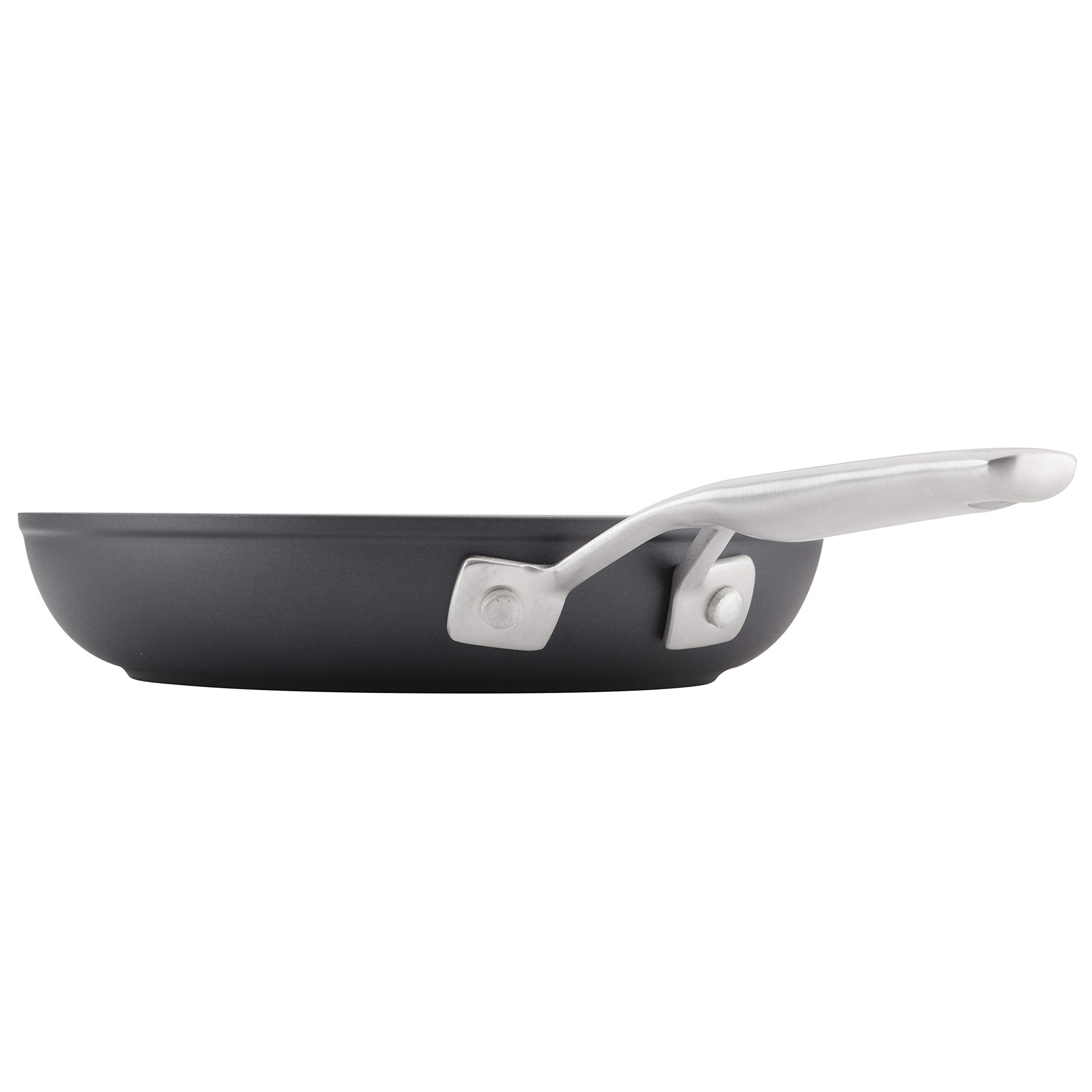 KitchenAid Hard-Anodized Induction Nonstick Cookware Pots and Pans Set, 10-Piece, Matte Black