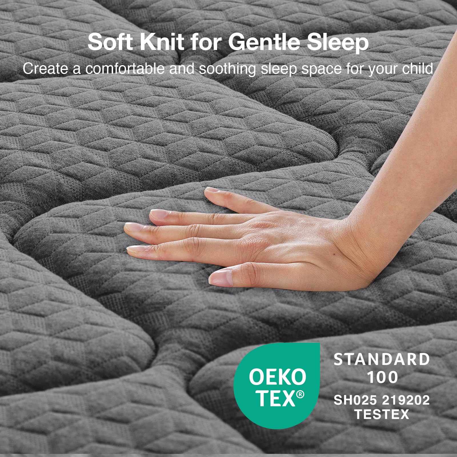 Novilla 14 Inch Queen Size Mattress,Hybrid Queen Mattress with Gel Memory Foam, Cool-to-Touch Nylon Blend & Pocketed Coils for Adaptive Body Support & Motion Isolation CertiPUR-US Certified