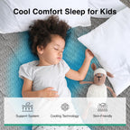 Novilla 14 Inch Queen Size Mattress,Hybrid Queen Mattress with Gel Memory Foam, Cool-to-Touch Nylon Blend & Pocketed Coils for Adaptive Body Support & Motion Isolation CertiPUR-US Certified