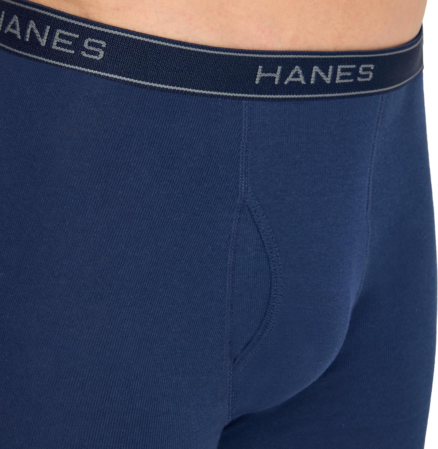 Hanes mens Underwear Boxer Briefs Pack, Cool & Breathable Cotton Moisture-wicking Underwear for Men, No Ride Up