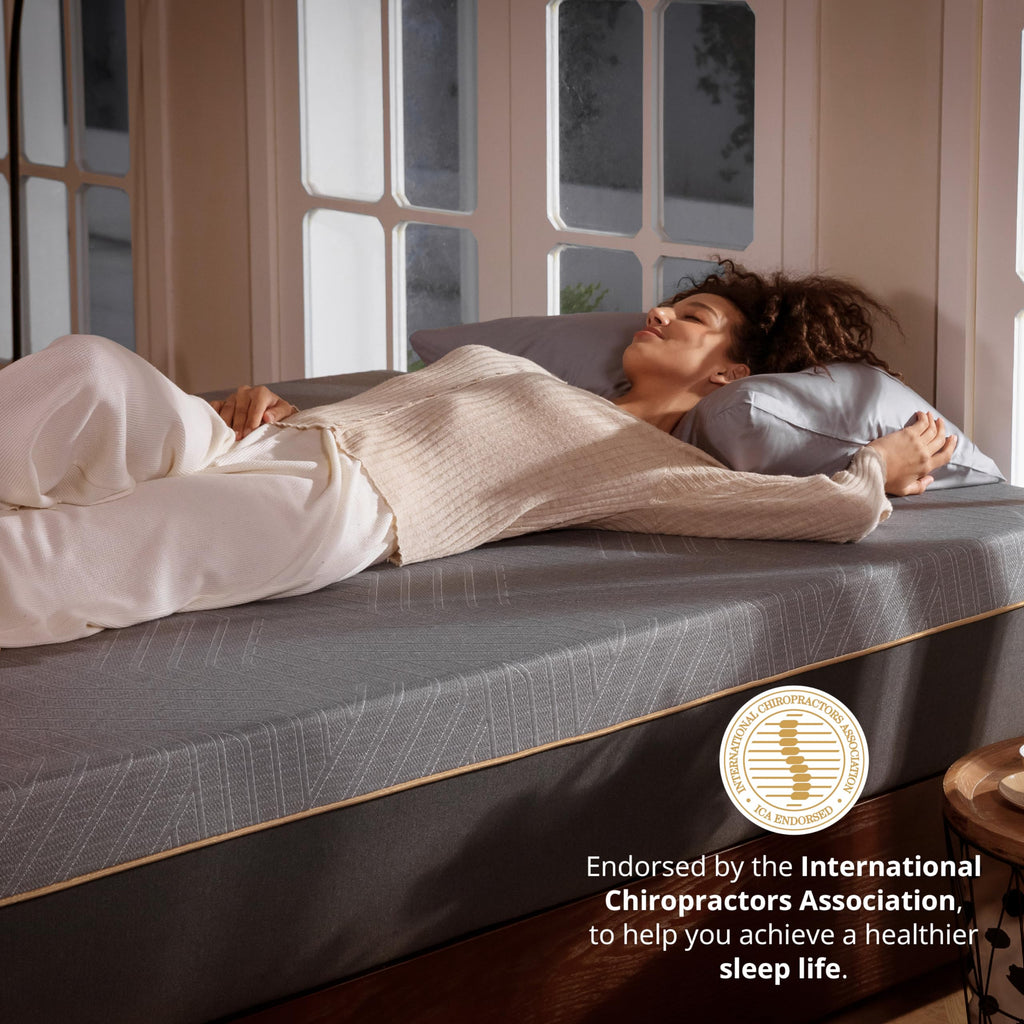 MLILY EGOHOME 14 Inch Queen Memory Foam Mattress for Back Pain, Cooling Copper Gel Bed in a Box, Foam Made in USA, CertiPUR-US Certified, Therapeutic Medium Firm, 60x80x14 Black
